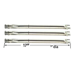 Replacement 3 Pack Stainless Steel Burner For Barbeques Galore, Ducane & Strada Gas Models