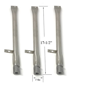 Replacement Stainless Steel Burner For GR2210601-MM-00 Gas Models-3PK