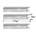 Replacement 3 Pack Stainless Steel Heat Plate for CFM, Uniflame GBC750W-C, GBC750W, GBC750WNG-C, GBC850W, GBC850W-C, GBC850WNG-C, NSG3902B, Wellington, GNSG3902B and CFM Grill Models