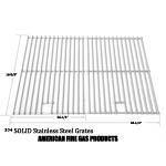 Replacement Stainless Steel Cooking Grid for Centro 2000, 4000, 85-1210-2, 85-1250-6, 85-1273-2, 85-1286-6, G40204, G40205, G40304, G40305, G40202 Gas Grill Models, Set of 2