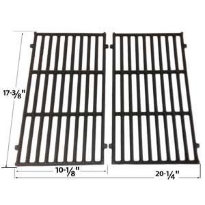 Replacement Weber 87637 Cast Iron Cooking Grates for Spirit 200 Series Gas Grills (2 Grates/pack)