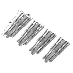 Stainless Steel Heat Shield For Kenmore 16644, 415.16042010, 415.16644900, 415.16645900, 415.16646900 (4-PK) Gas Models