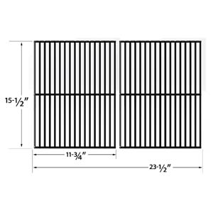 Life@home GSF2616J, GSF2616JB, GSF2616JBN and BBQ Grillware GSF2616, 41590 BBQ Gas Grill Repair Kit Includes 3 Stainless Burners and Porcelian Grates