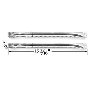 Replacement 2 Pack Life@home GSF2616J, GSF2616JB, GSF2616JBN & BBQ Grillware GSF2616, 41590 Gas Grill Stainless Steel Burner