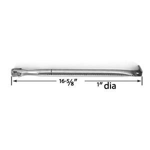 Replacement Stainless Steel Burner for Shinerich SRGG41009, Tera Gear GSS3220A, Uniflame GBC1069WB-C, Presidents Choice 09011010PC, 09011042PC, 09011044PC, PC10011016, 324687, Bbqtek GSF2818K, GSS3220JS and IGS IGS-2504 Gas Grill Models …