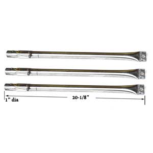 Replacement Stainless Burner for King Griller 3008, 5252 (3-PK) Gas Grill Models