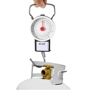 BBQ Grill Handheld Tank/Travel Scale with Easy Lift Indicator.